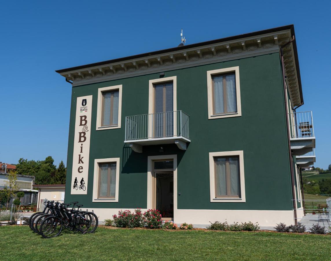 B & Bike Di Ristorante Italia Mombello Monferrato Exterior foto